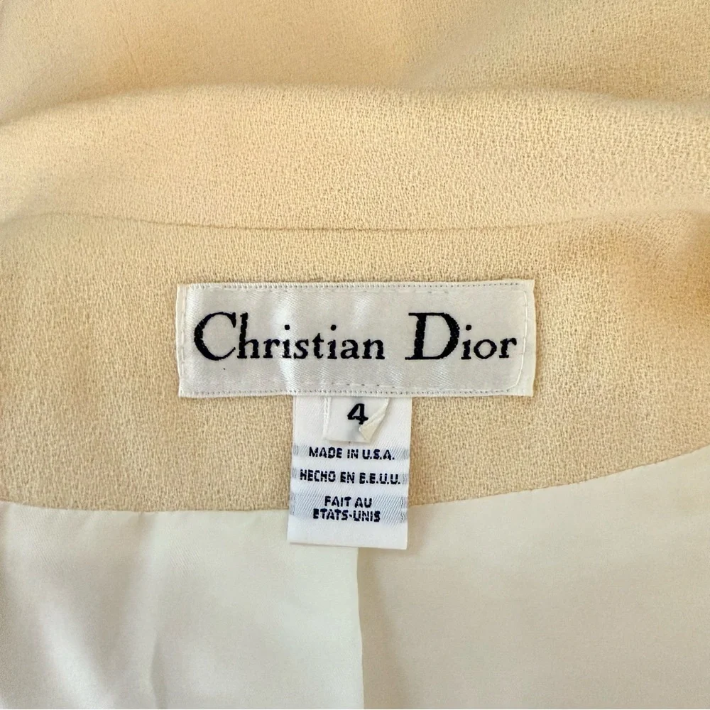 Vintage 1990’s Christian Dior Wool Blazer